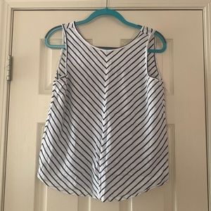 Loft tie back cotton tank